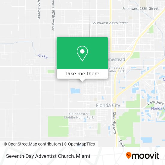 Seventh-Day Adventist Church map