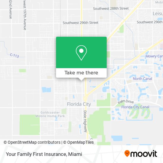 Your Family First Insurance map