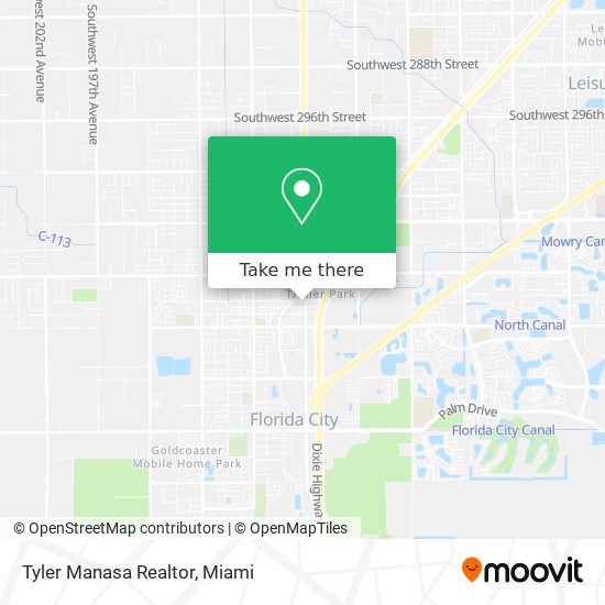 Tyler Manasa Realtor map