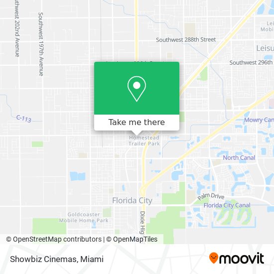 Showbiz Cinemas map