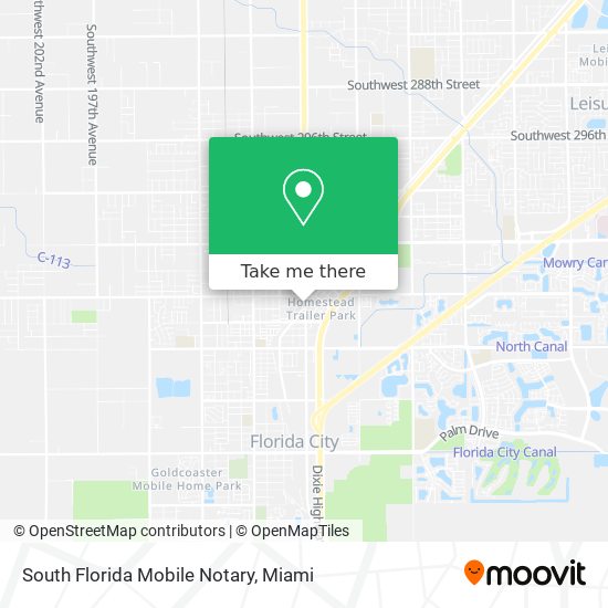 Mapa de South Florida Mobile Notary