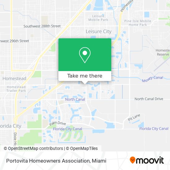 Portovita Homeowners Association map