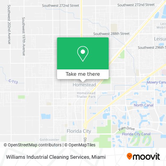 Williams Industrial Cleaning Services map