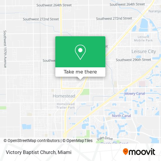 Victory Baptist Church map