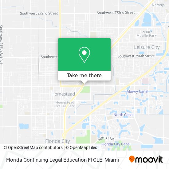 Florida Continuing Legal Education Fl CLE map