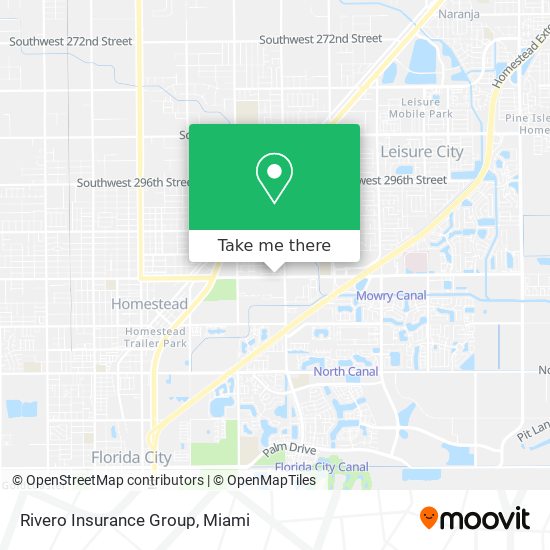 Rivero Insurance Group map