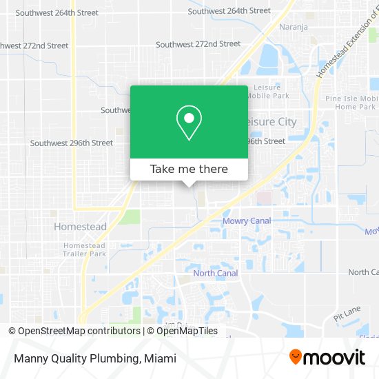Manny Quality Plumbing map