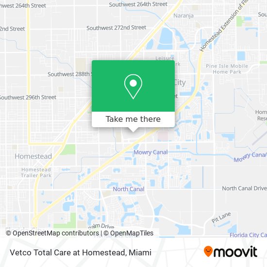 Vetco Total Care at Homestead map