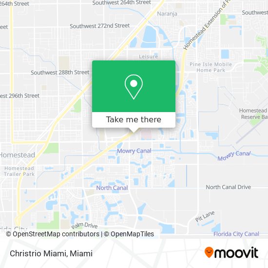 Christrio Miami map