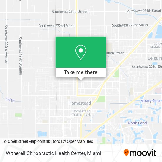 Witherell Chiropractic Health Center map