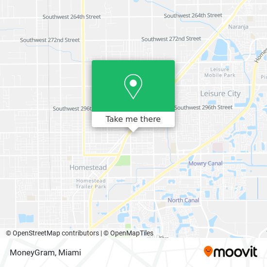 MoneyGram map