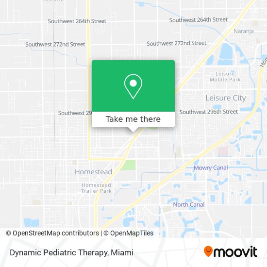 Dynamic Pediatric Therapy map