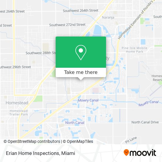 Erian Home Inspections map