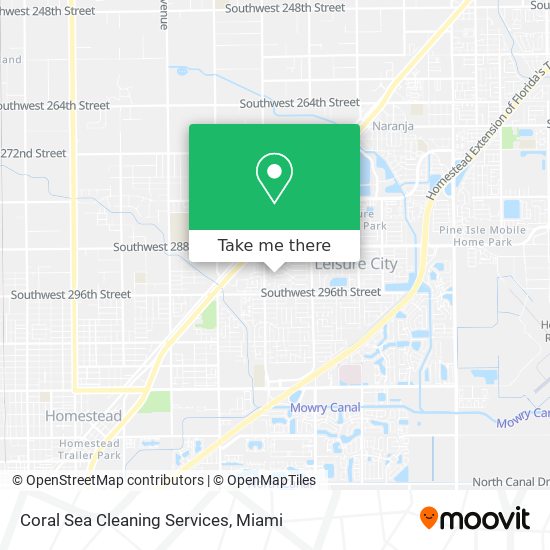 Coral Sea Cleaning Services map