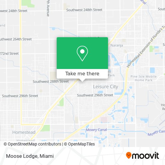 Moose Lodge map