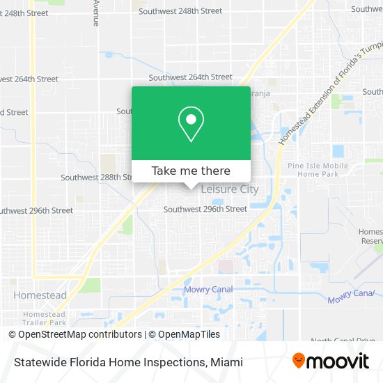 Statewide Florida Home Inspections map