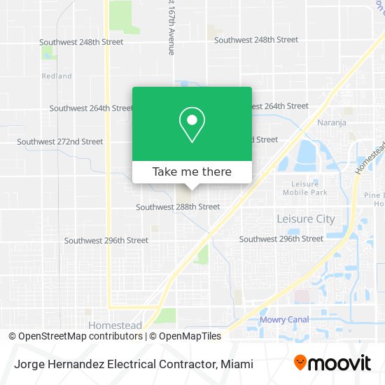 Jorge Hernandez Electrical Contractor map