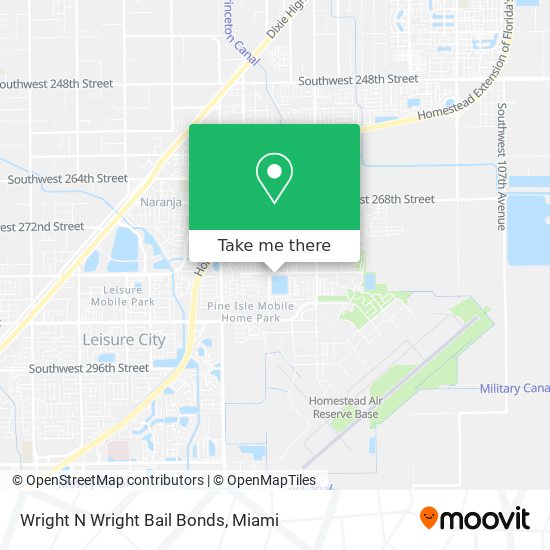 Wright N Wright Bail Bonds map