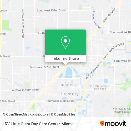 RV Little Giant Day Care Center map