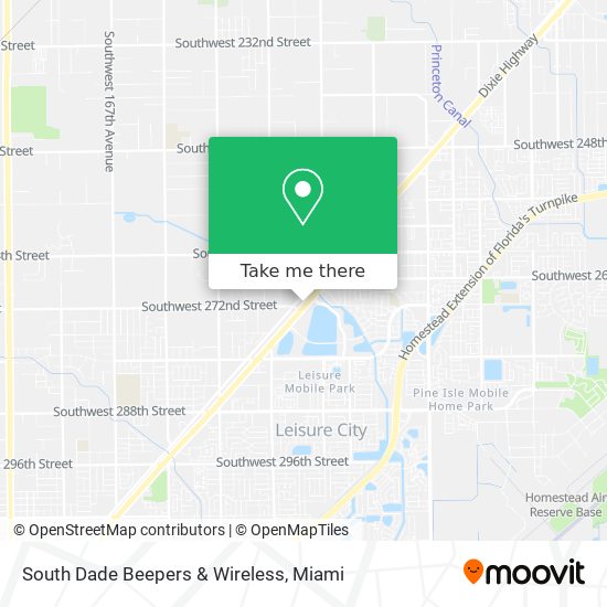South Dade Beepers & Wireless map