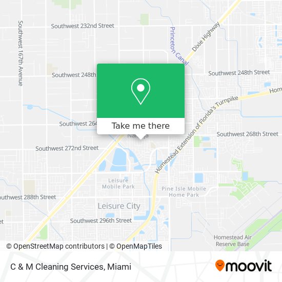 Mapa de C & M Cleaning Services