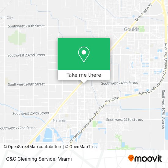 Mapa de C&C Cleaning Service