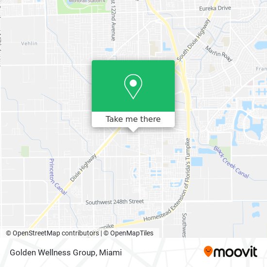 Golden Wellness Group map