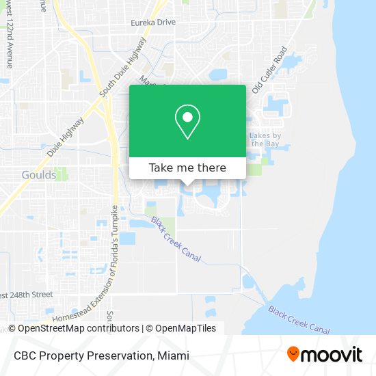 Mapa de CBC Property Preservation