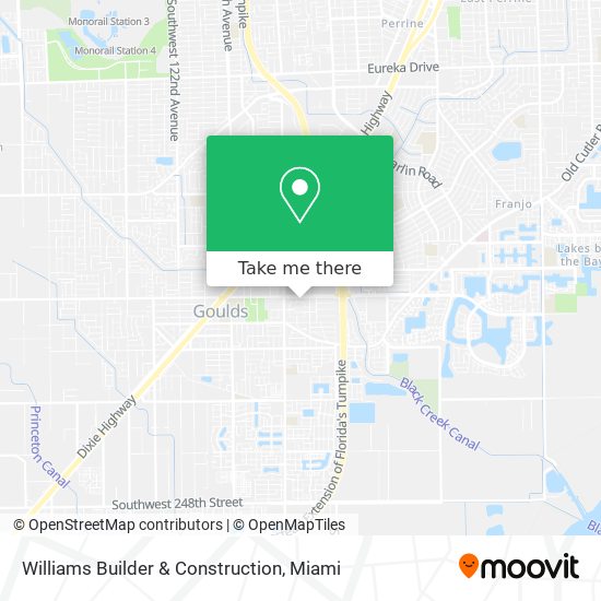 Williams Builder & Construction map