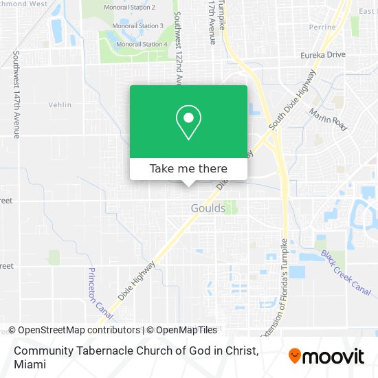 Community Tabernacle Church of God in Christ map