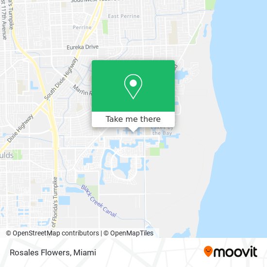 Rosales Flowers map