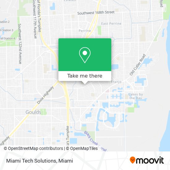 Mapa de Miami Tech Solutions