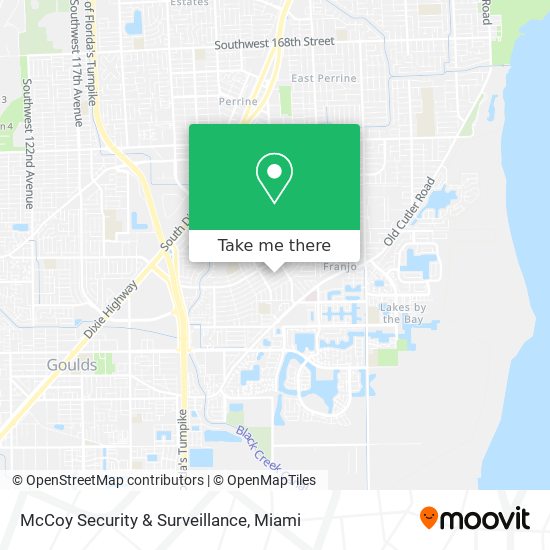 Mapa de McCoy Security & Surveillance