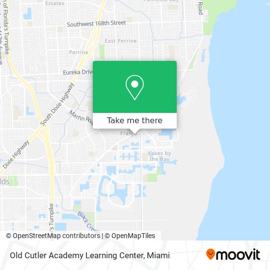 Old Cutler Academy Learning Center map