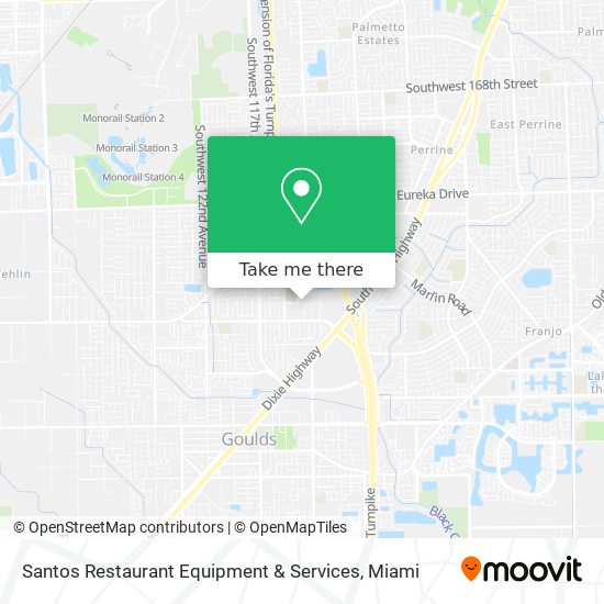 Santos Restaurant Equipment & Services map