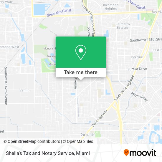 Sheila's Tax and Notary Service map