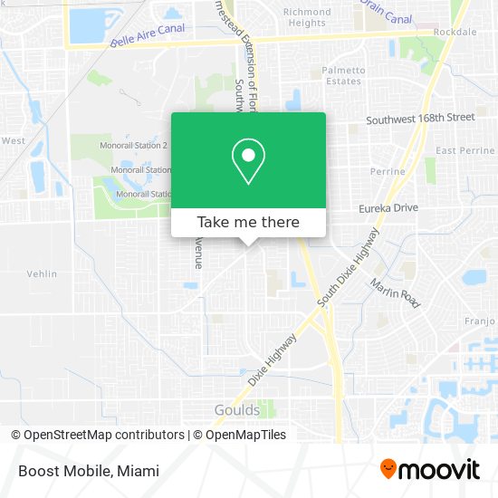 Boost Mobile map