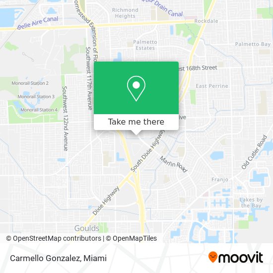 Carmello Gonzalez map