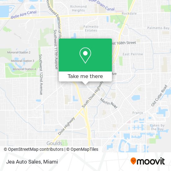 Jea Auto Sales map