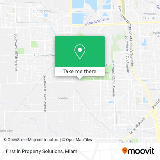 Mapa de First in Property Solutions