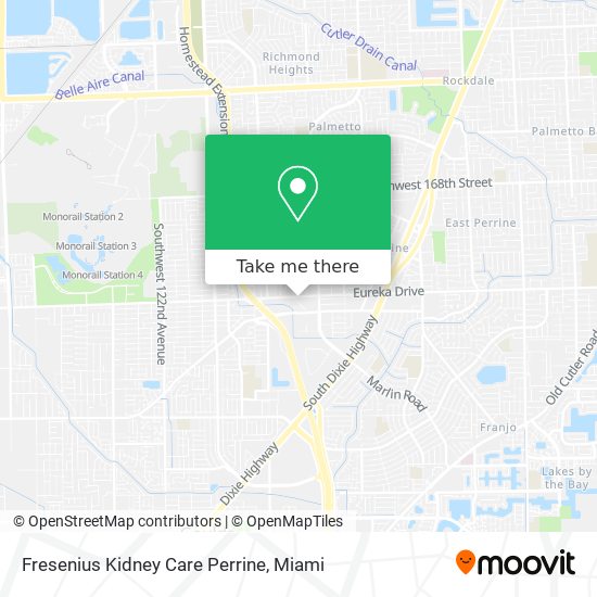 Fresenius Kidney Care Perrine map