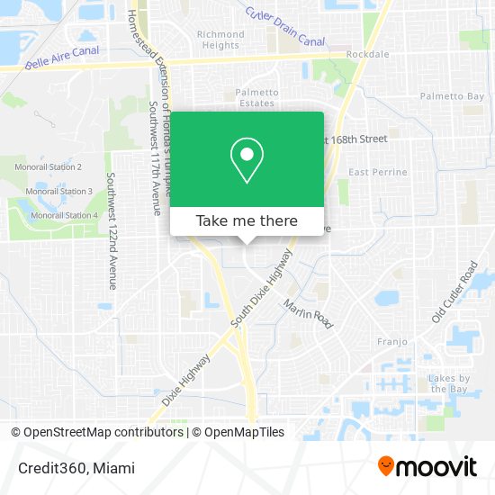 Credit360 map