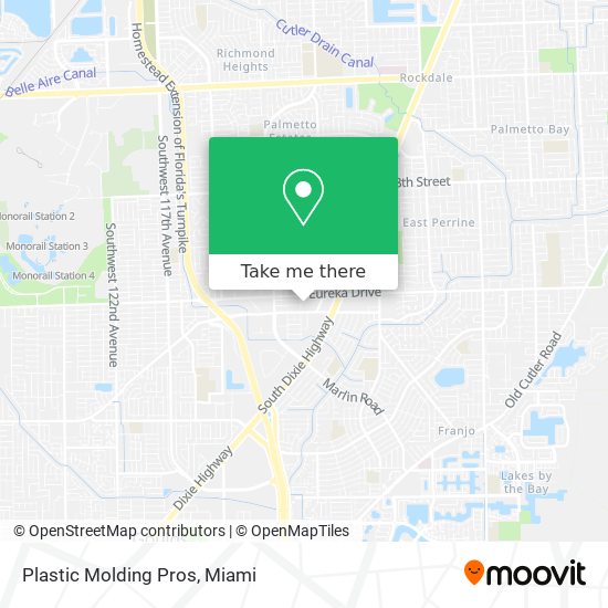 Plastic Molding Pros map