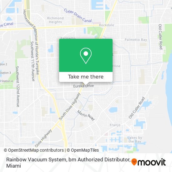 Mapa de Rainbow Vacuum System, bm Authorized Distributor