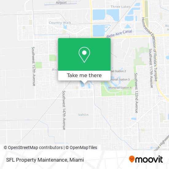 SFL Property Maintenance map