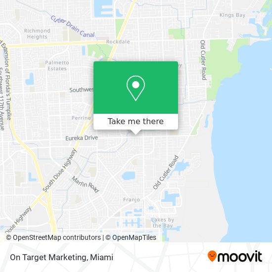 On Target Marketing map