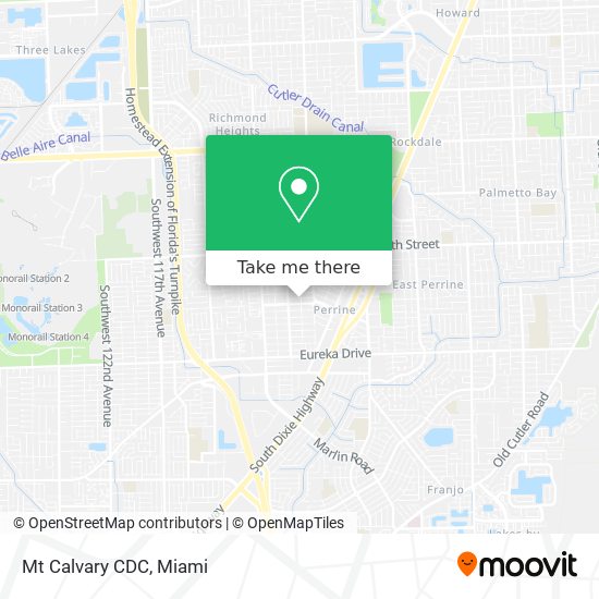 Mt Calvary CDC map