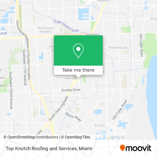 Top Knotch Roofing and Services map
