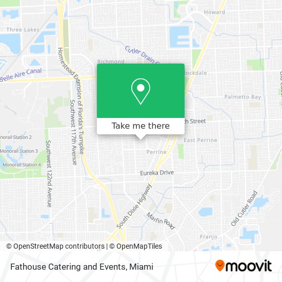 Fathouse Catering and Events map