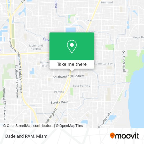 Dadeland RAM map